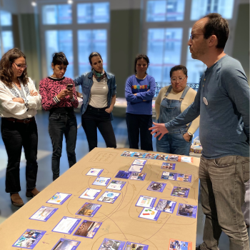 The facilitator gives a full account of the information 